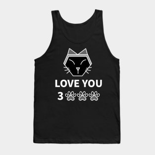 CATS LOVE YOU 3000 Tank Top